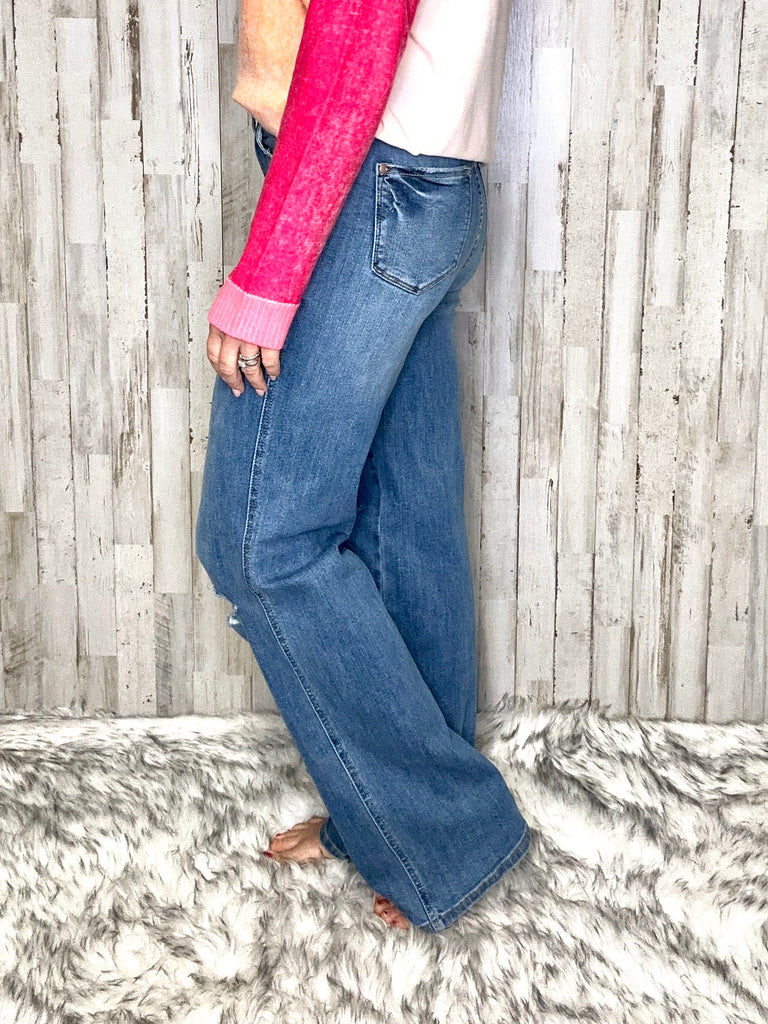 Hepburn Jeans, Vibrant Rinse - Monkee's of the West End