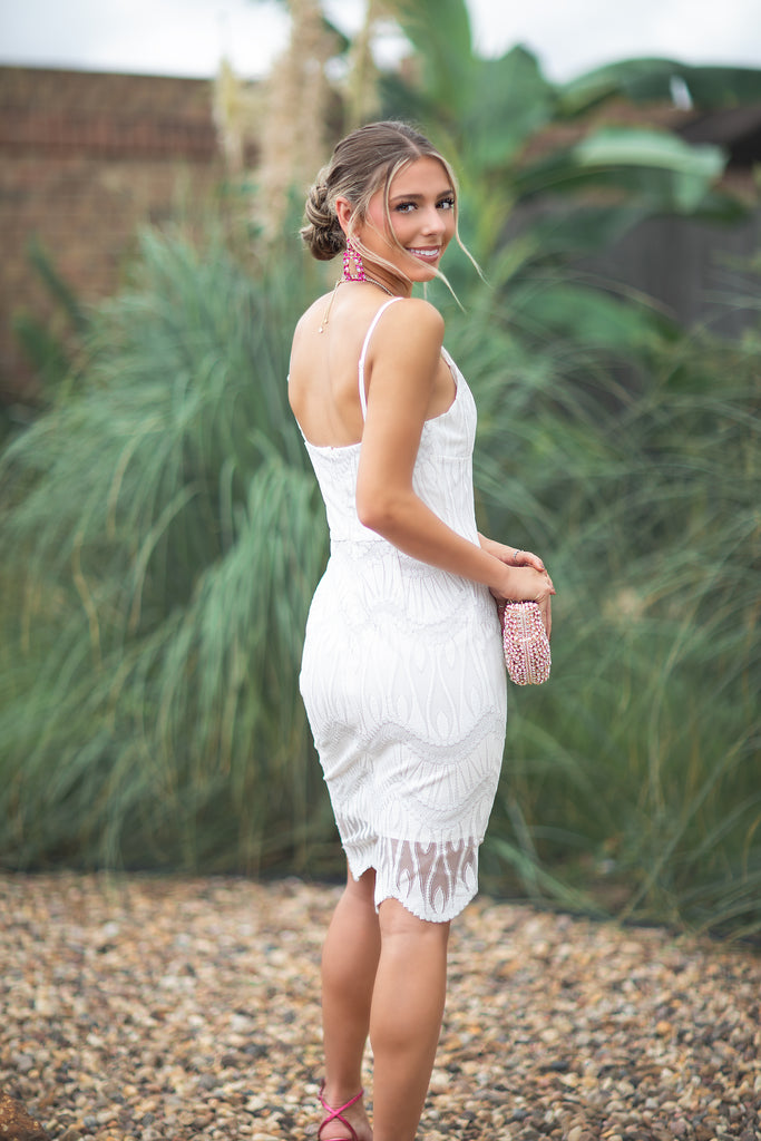 silver lining dress Silver Lining Baby Doll Dress With Drape