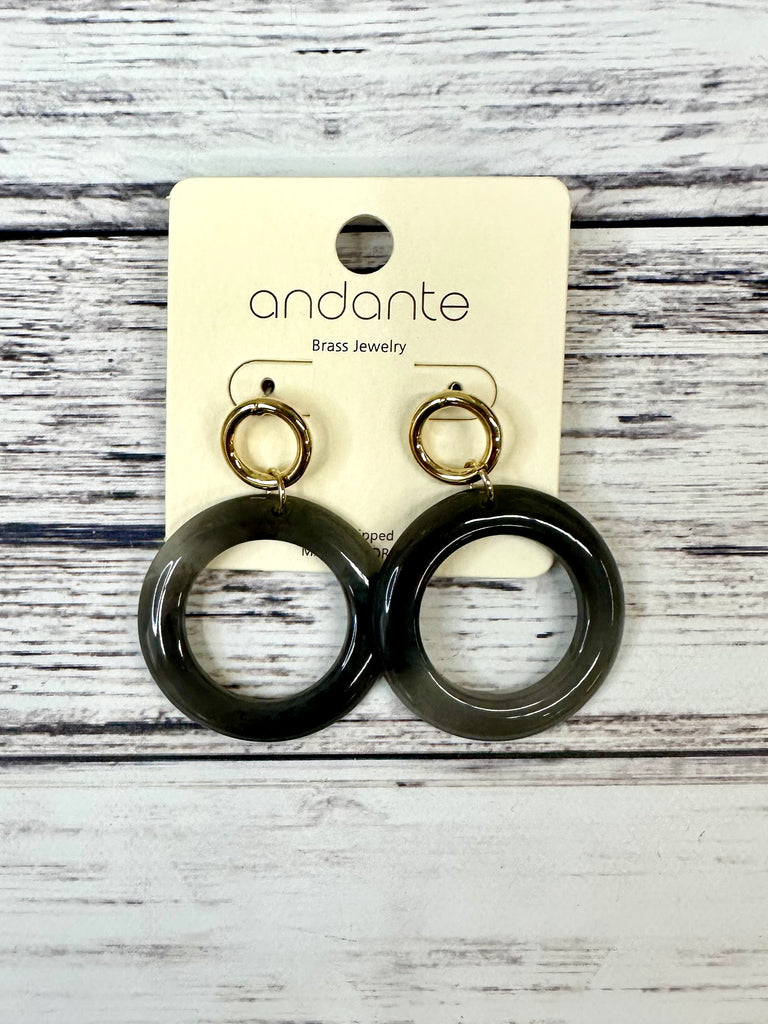 Andante Circle Earring SpeakEasy Boutique